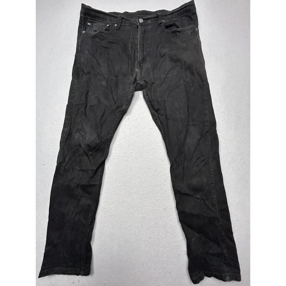 Levi's 512 Slim Taper Denim Black W36 L30 Mens
